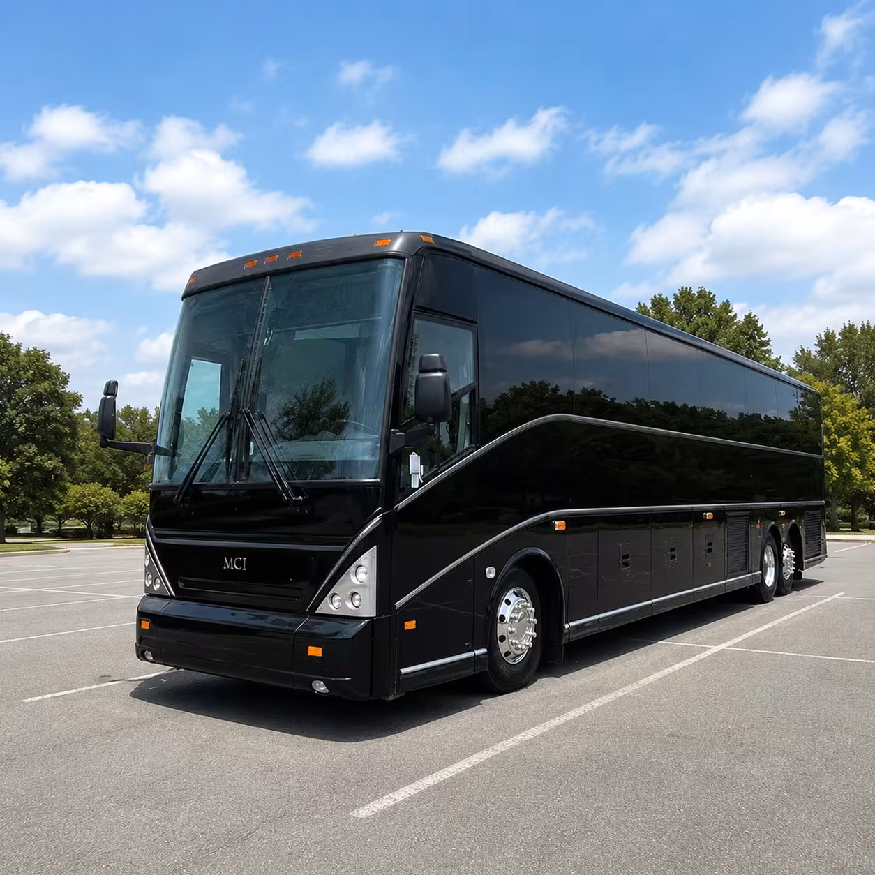 corporate event and employee shuttle buses in chandler