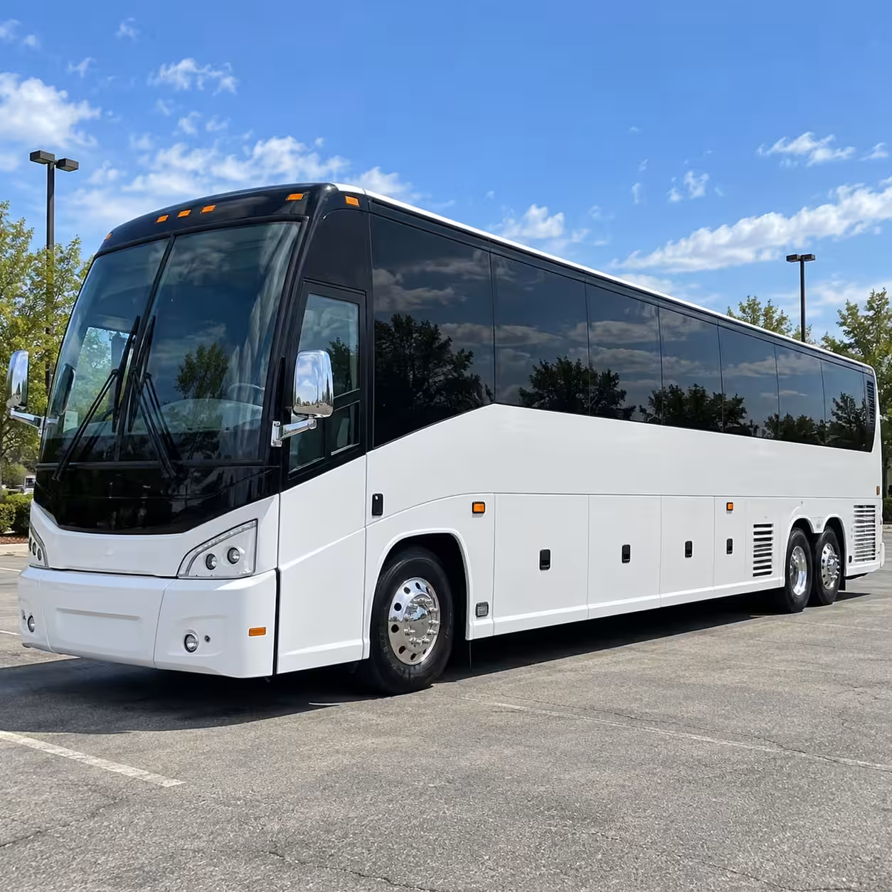corporate sporting event shuttle buses for chandler companies