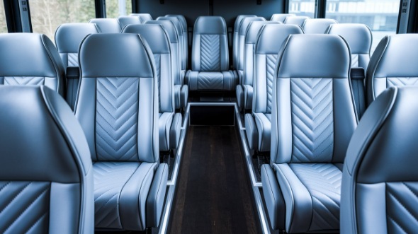 chandler 30 passenger minibus inside