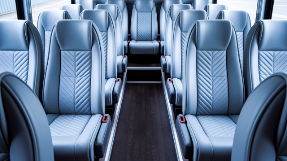 chandler 35 passenger minibus inside
