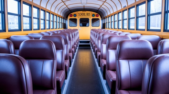 chandler school bus rental inside