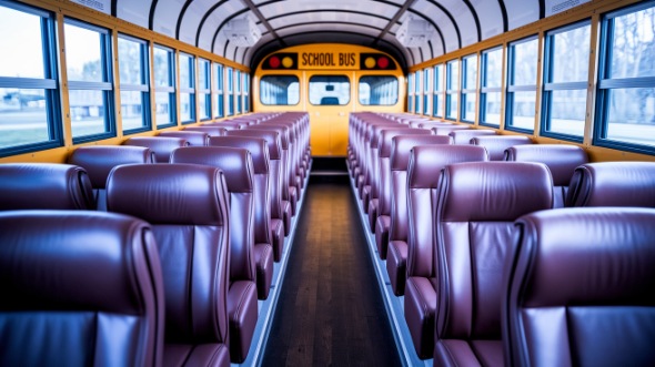 school bus rental interior chandler