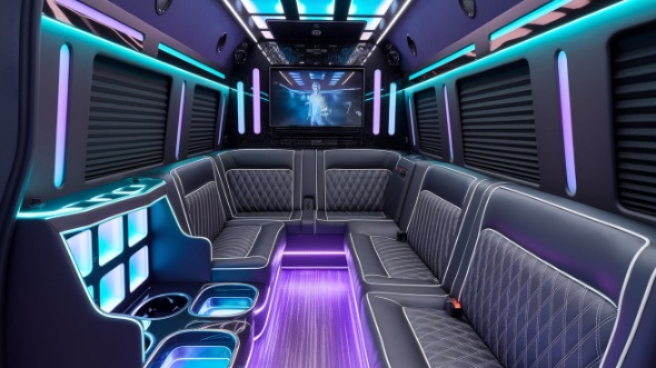sprinter limo rental interior chandler